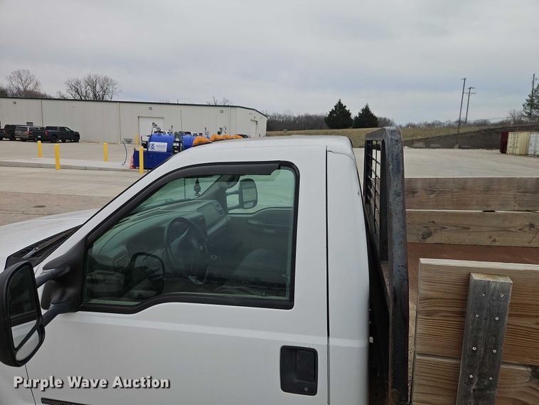 image for item EO7155 2000 Ford F350 dump flatbed pickup truck