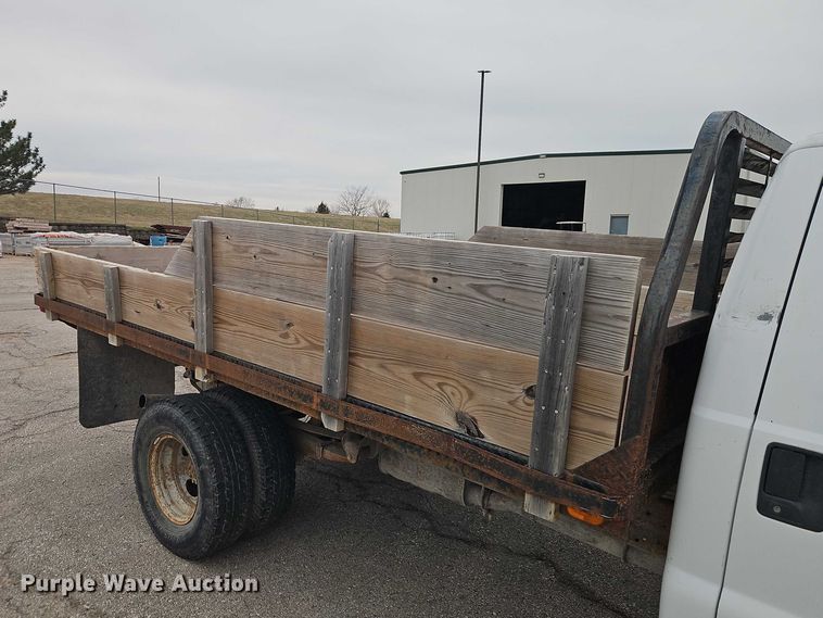 image for item EO7155 2000 Ford F350 dump flatbed pickup truck