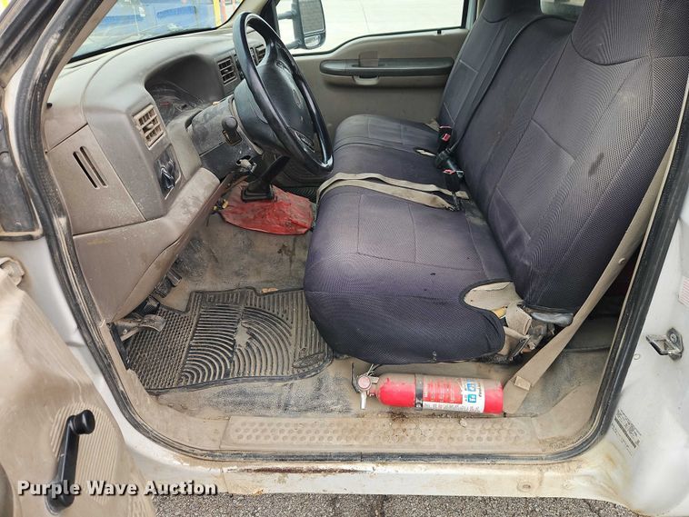 image for item EO7155 2000 Ford F350 dump flatbed pickup truck