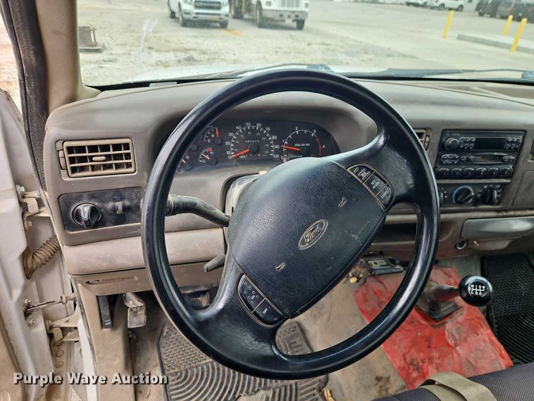 image for item EO7155 2000 Ford F350 dump flatbed pickup truck