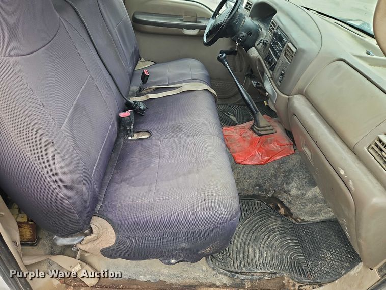 image for item EO7155 2000 Ford F350 dump flatbed pickup truck