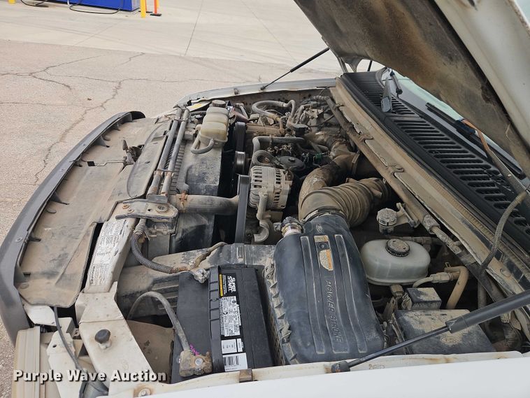 image for item EO7155 2000 Ford F350 dump flatbed pickup truck