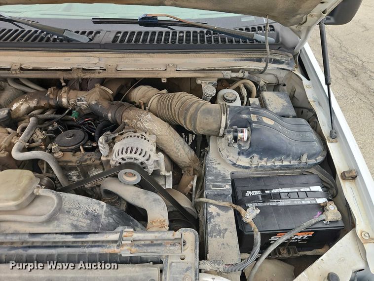 image for item EO7155 2000 Ford F350 dump flatbed pickup truck