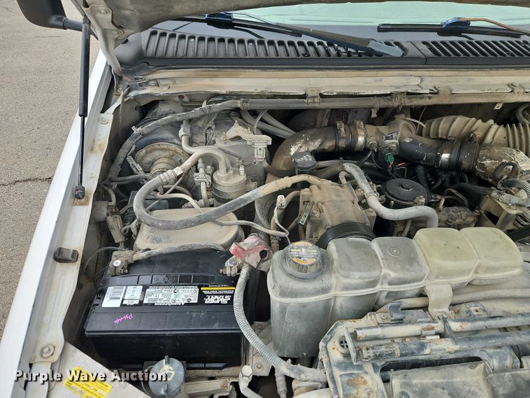 image for item EO7155 2000 Ford F350 dump flatbed pickup truck