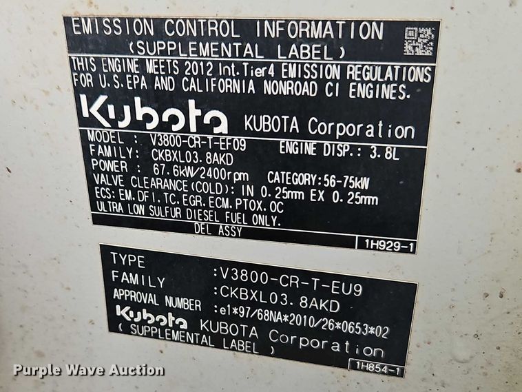 image for item EO7156 2012 Takeuchi TL10 tracked skid steer loader