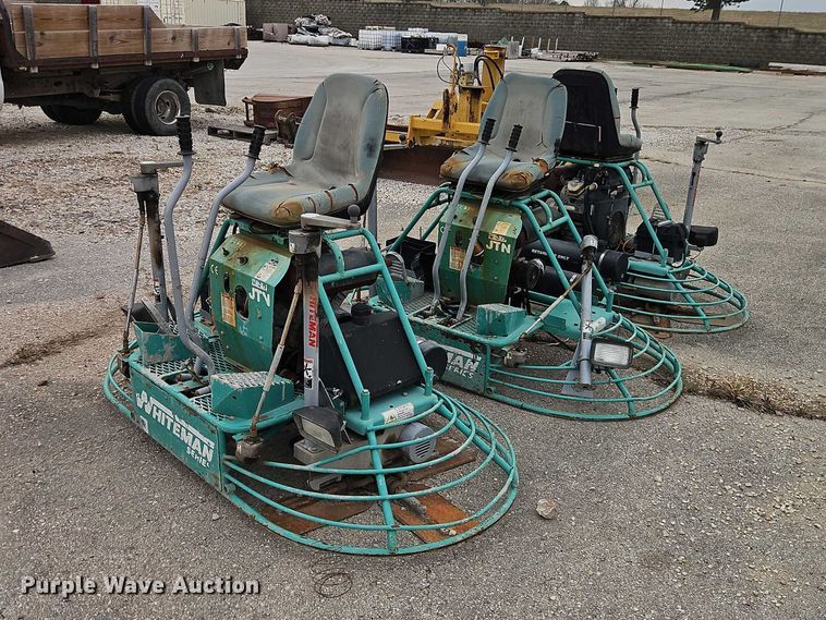 image for item EO7161 Whiteman JTN20HTCSL (3) power trowels