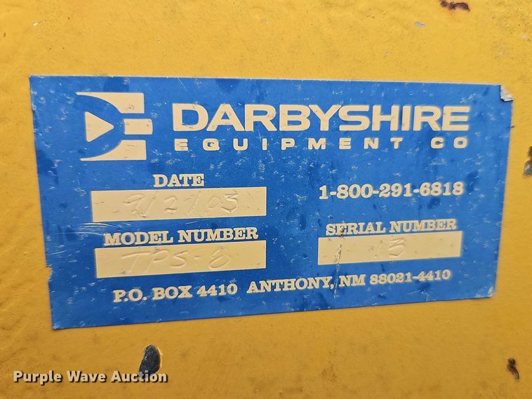 image for item EO7162 2004 Darbyshire TPS-8 box blade