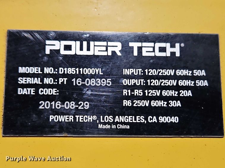 image for item EO7178 (14) Power Tech D1851000YL power distribution boxes