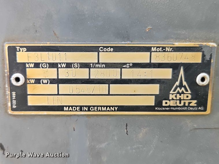 image for item EO7179 1994 Ingersoll Rand DD-24 double drum vibratory roller
