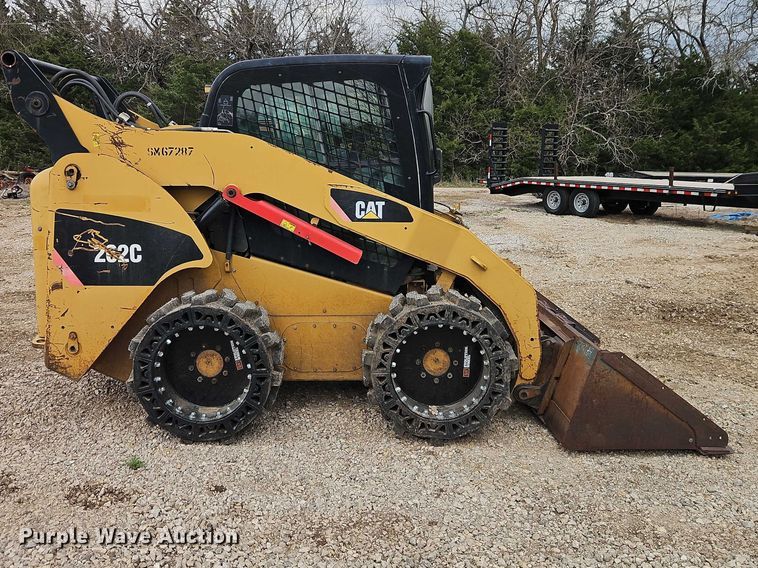 image for item EO7191 2008 Caterpillar 262C skid steer loader
