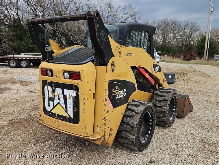 image for item EO7191 2008 Caterpillar 262C skid steer loader