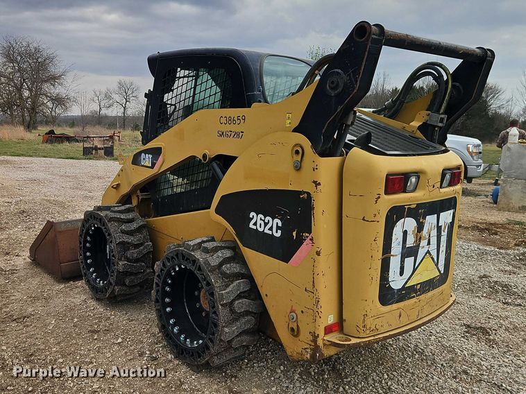 image for item EO7191 2008 Caterpillar 262C skid steer loader