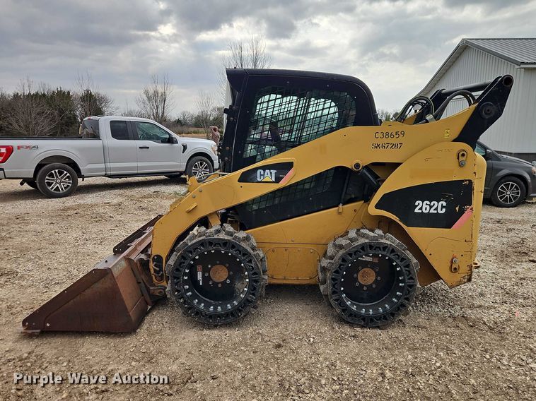image for item EO7191 2008 Caterpillar 262C skid steer loader