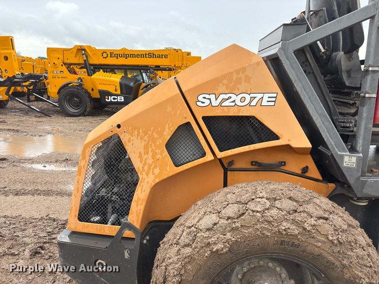 image for item EQ4049 2020 Case SV207E single drum vibratory roller