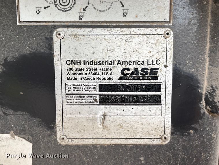 image for item EQ4049 2020 Case SV207E single drum vibratory roller