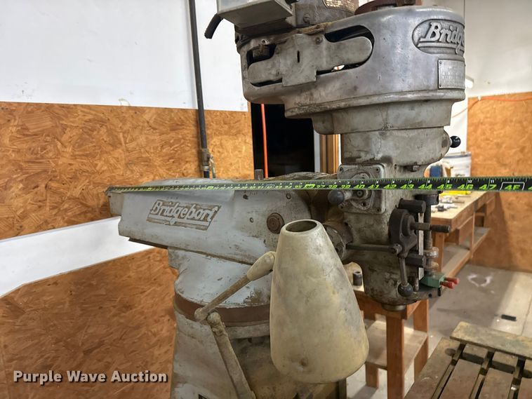 image for item ES5993 Bridgeport drill press