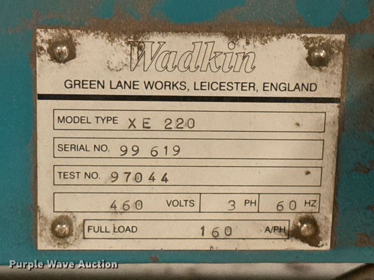 image for item ES5995 Wadkin XE220 planer moulder