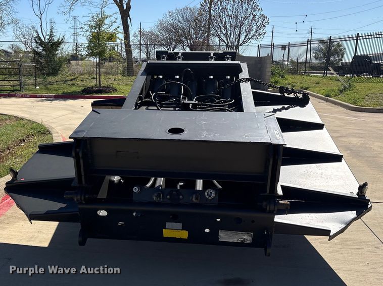 image for item ES8707 2007 Talbert T4DW60SA-HRG-1-T1 lowboy equipment trailer