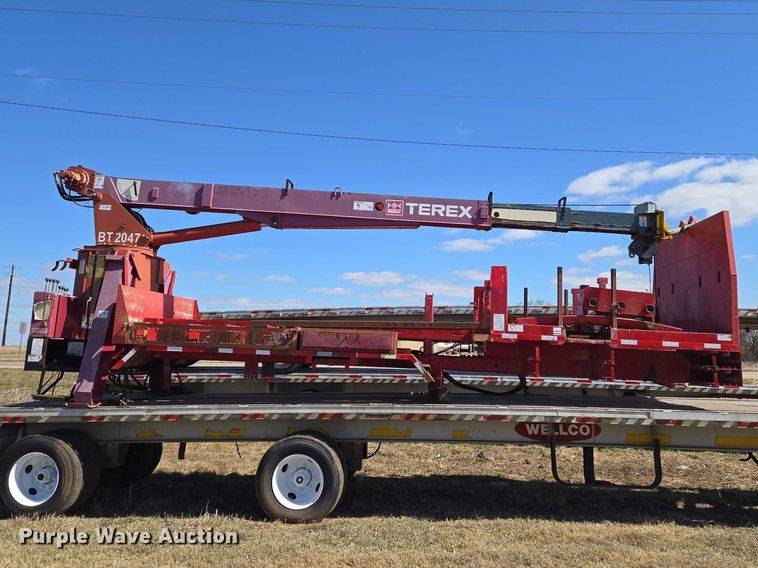 image for item ET1441 2011 Terex BT2047 truck mounted crane