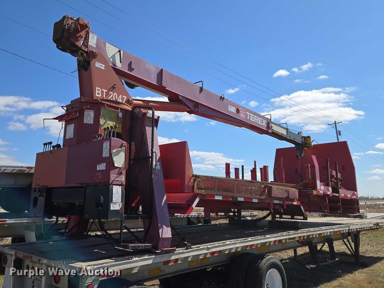 image for item ET1441 2011 Terex BT2047 truck mounted crane