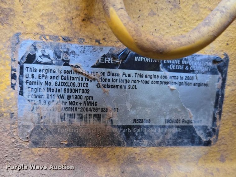 image for item ET1464 2006 John Deere 350D LC excavator