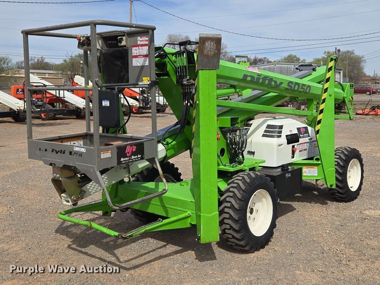 image for item ET1476 2022 Nifty SD50TD 4X4 MK1B boom lift