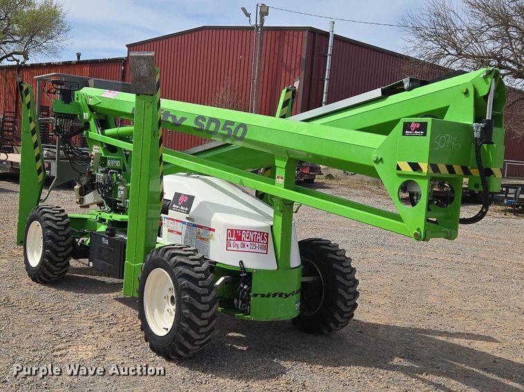image for item ET1476 2022 Nifty SD50TD 4X4 MK1B boom lift