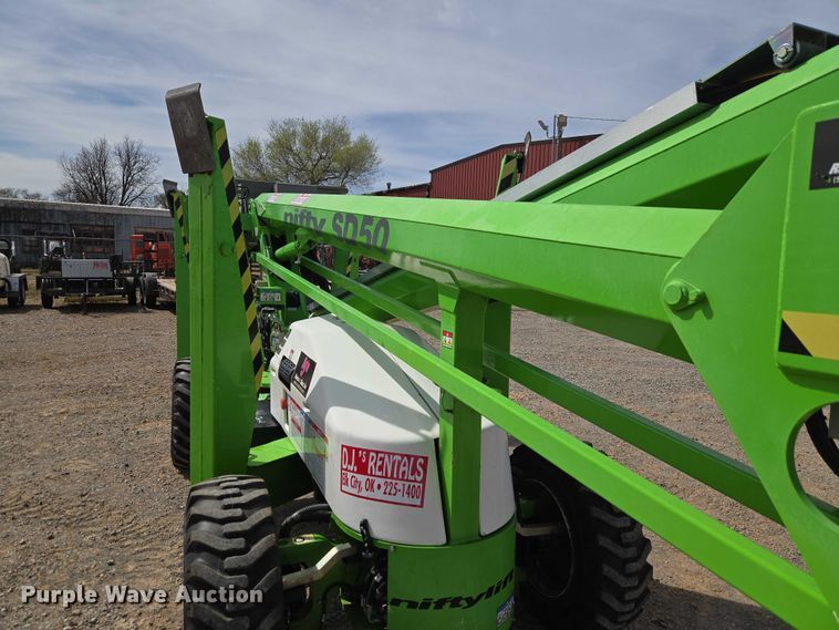 image for item ET1476 2022 Nifty SD50TD 4X4 MK1B boom lift
