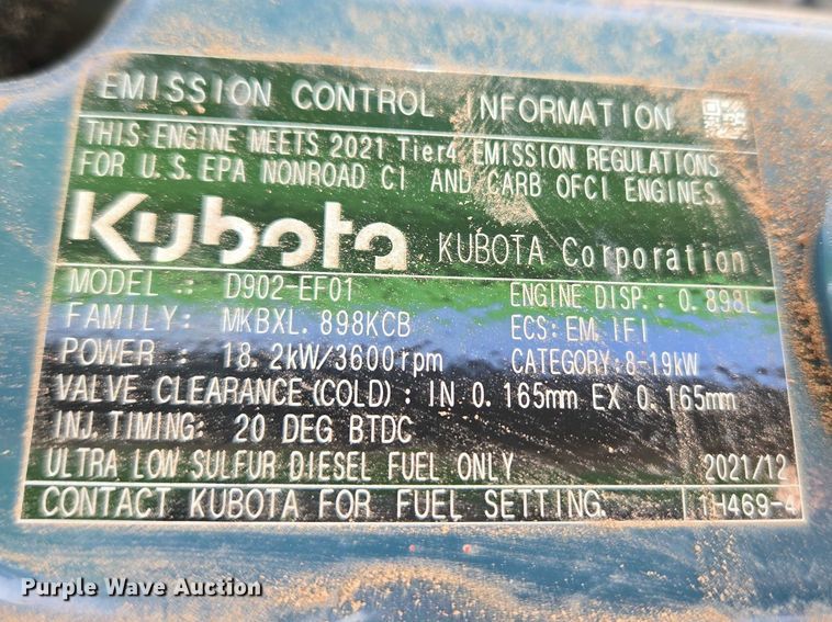 image for item ET1476 2022 Nifty SD50TD 4X4 MK1B boom lift