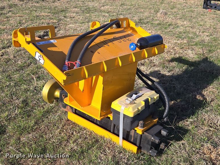 image for item ET1483 2025 Pile Hammer AD680 skid steer post driver