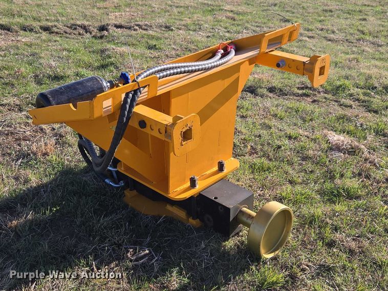 image for item ET1483 2025 Pile Hammer AD680 skid steer post driver