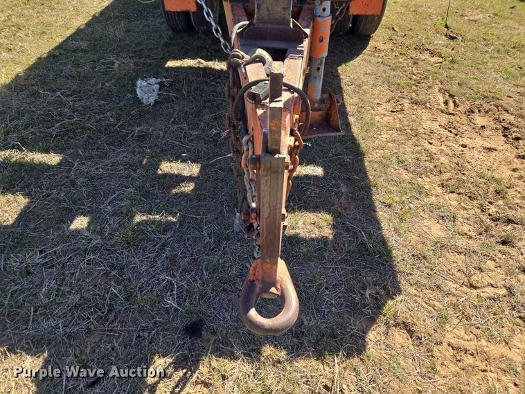 image for item ET1494 1978 Wisconsin Trailer CO. SD-12 tilt deck equipment trailer