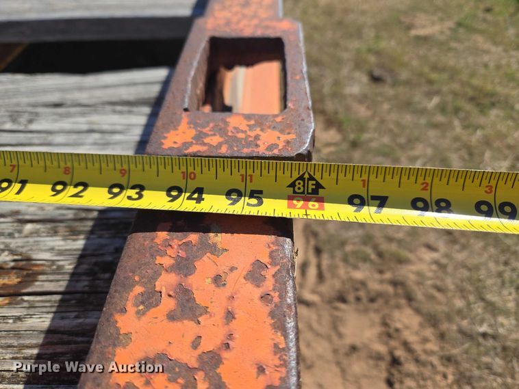 image for item ET1494 1978 Wisconsin Trailer CO. SD-12 tilt deck equipment trailer