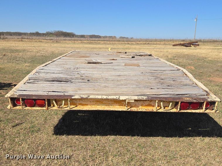 image for item ET1495 Miller tilt deck equipment trailer