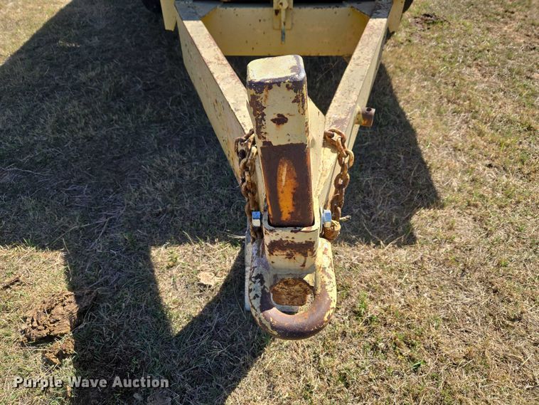 image for item ET1495 Miller tilt deck equipment trailer