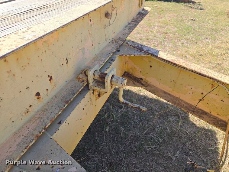 image for item ET1495 Miller tilt deck equipment trailer