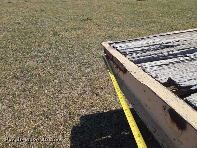 image for item ET1495 Miller tilt deck equipment trailer