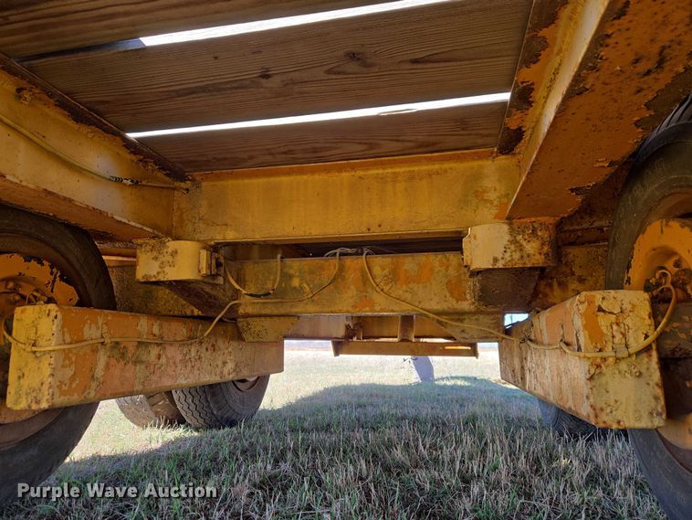 image for item ET1495 Miller tilt deck equipment trailer