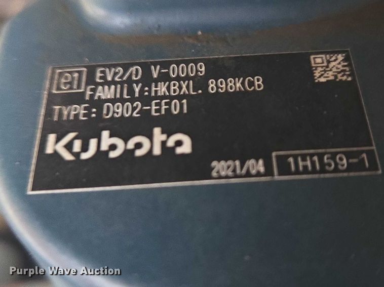 image for item ET1498 2022 Ditch Witch SK600 compact utility loader