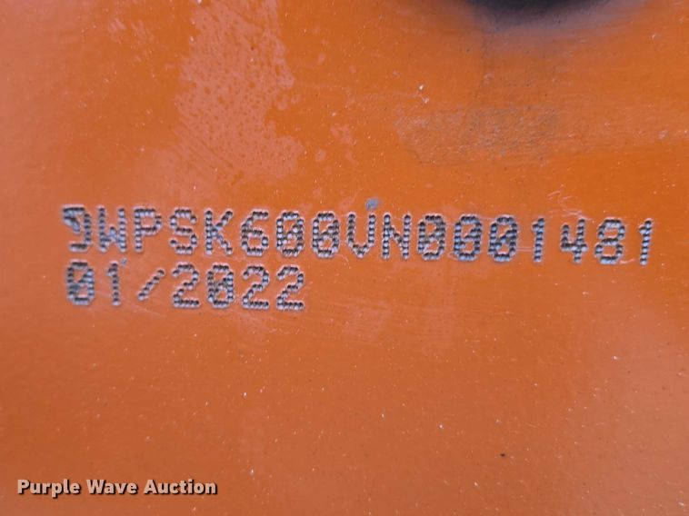 image for item ET1498 2022 Ditch Witch SK600 compact utility loader