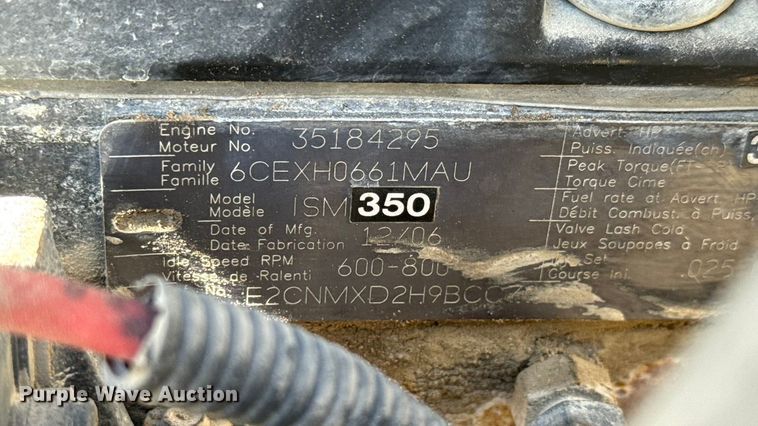 image for item ET1683 2007 Kenworth W900 ready mix truck