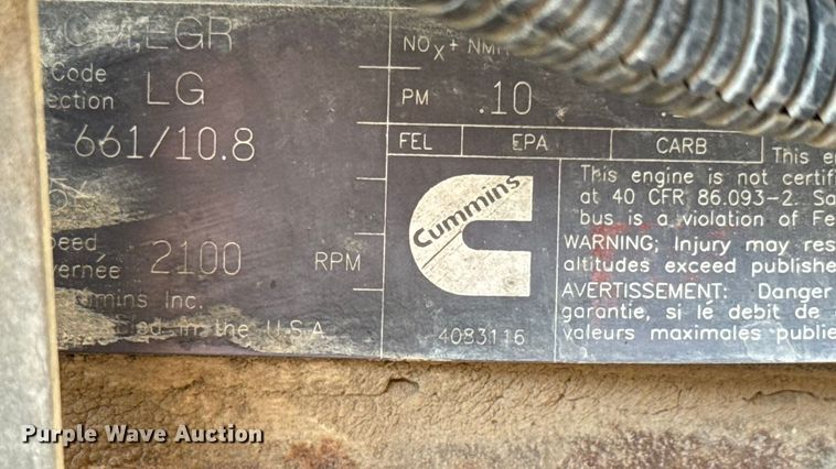 image for item ET1683 2007 Kenworth W900 ready mix truck