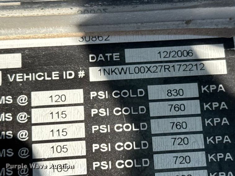 image for item ET1683 2007 Kenworth W900 ready mix truck