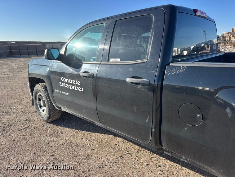 image for item ET1699 2016 Chevrolet Silverado 1500 Ext. Cab pickup truck