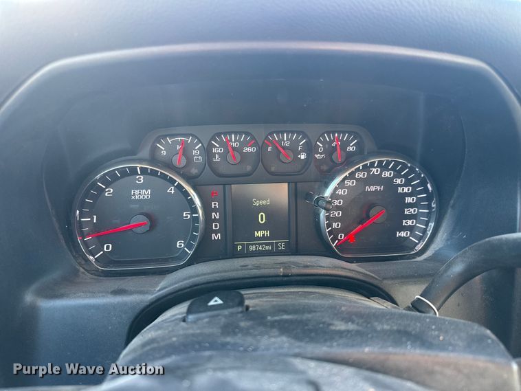 image for item ET1699 2016 Chevrolet Silverado 1500 Ext. Cab pickup truck