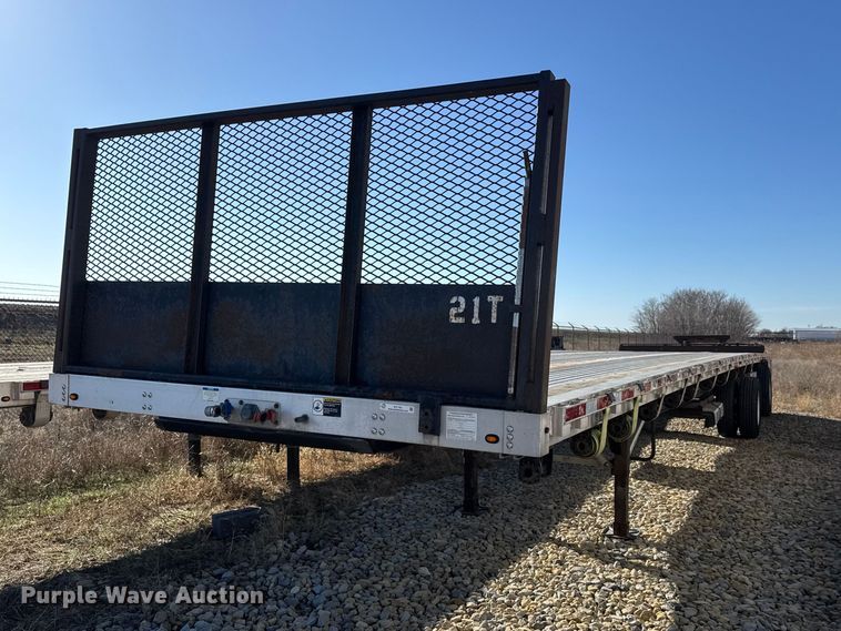 image for item ET1701 2018 Wilson CF–1080 flatbed trailer
