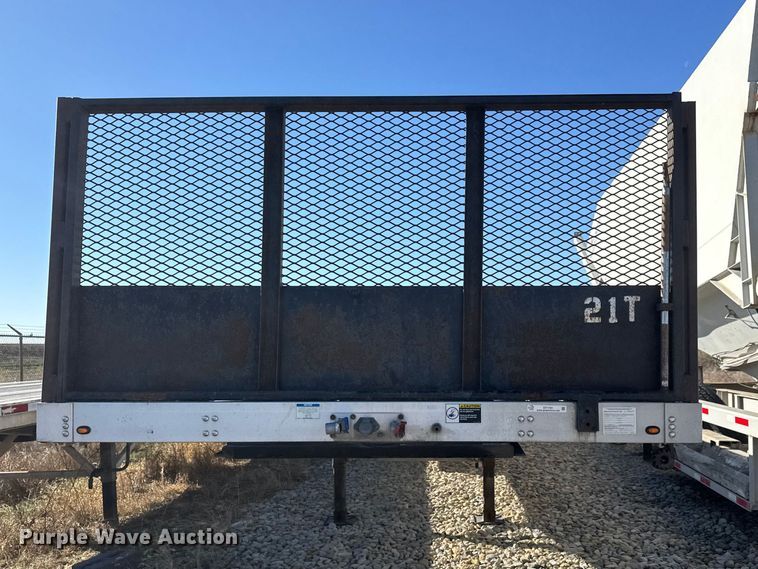 image for item ET1701 2018 Wilson CF–1080 flatbed trailer