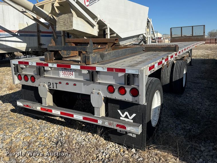 image for item ET1701 2018 Wilson CF–1080 flatbed trailer