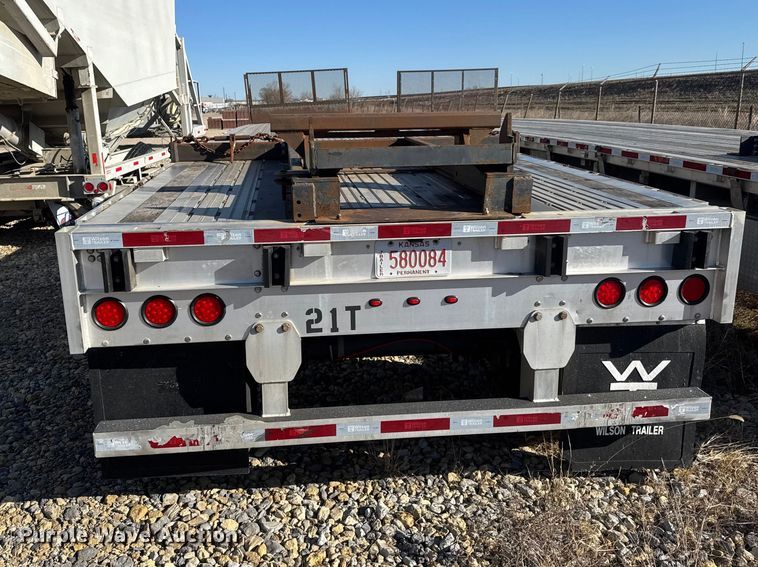 image for item ET1701 2018 Wilson CF–1080 flatbed trailer
