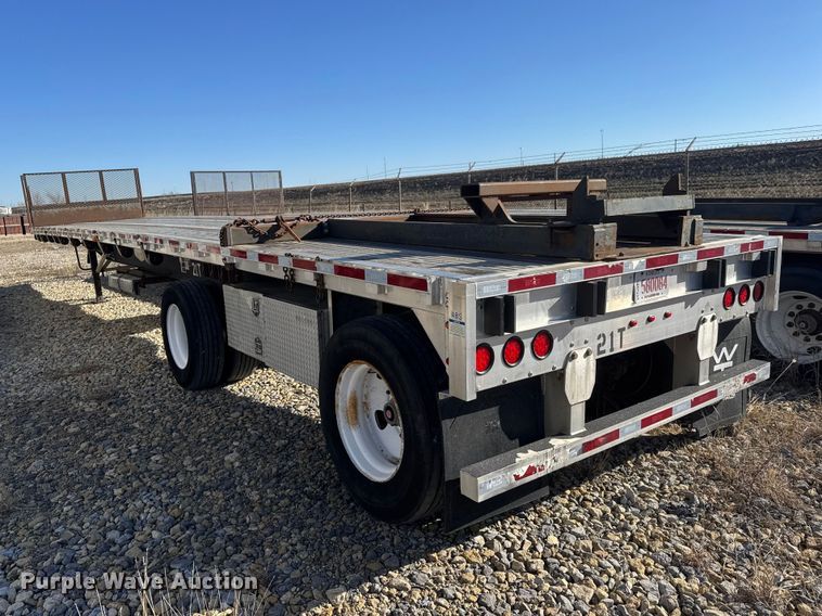 image for item ET1701 2018 Wilson CF–1080 flatbed trailer